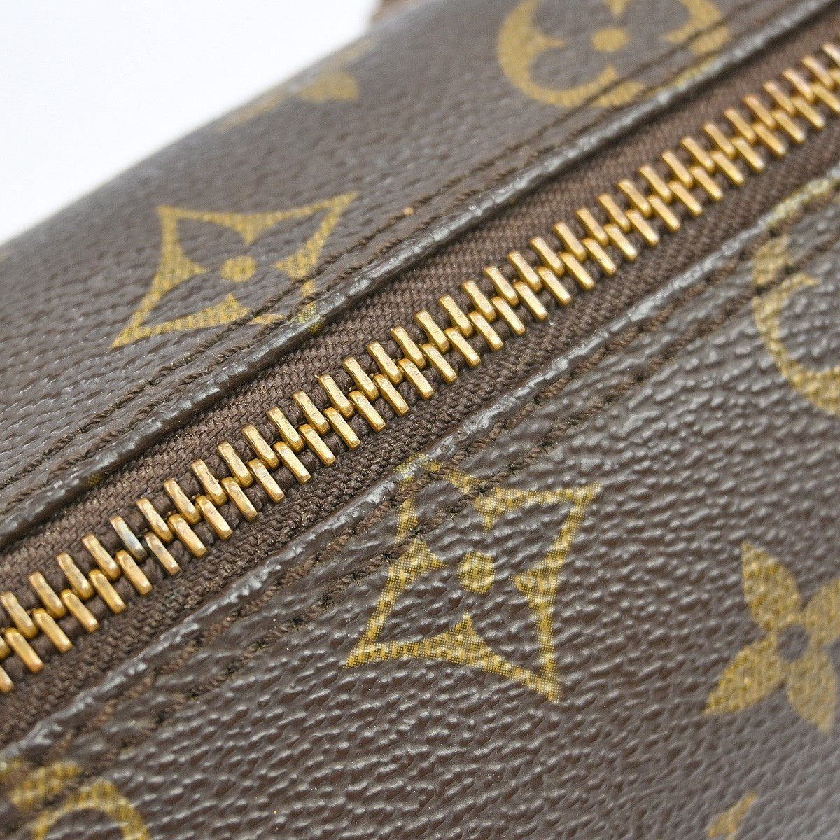 Louis Vuitton Papillon Handbag Monogram Canvas Brown Canvas Handbag (Pre-Owned)