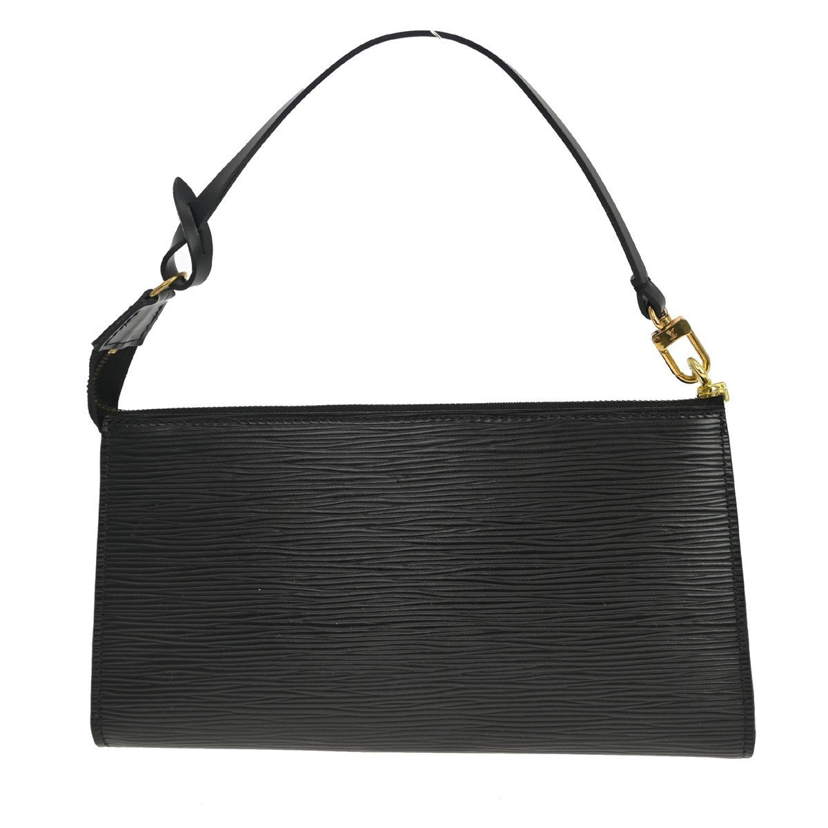 Louis Vuitton Pochette Accessoires Epi Leather Black Leather Clutche & Pouche Bag (Pre-Owned)