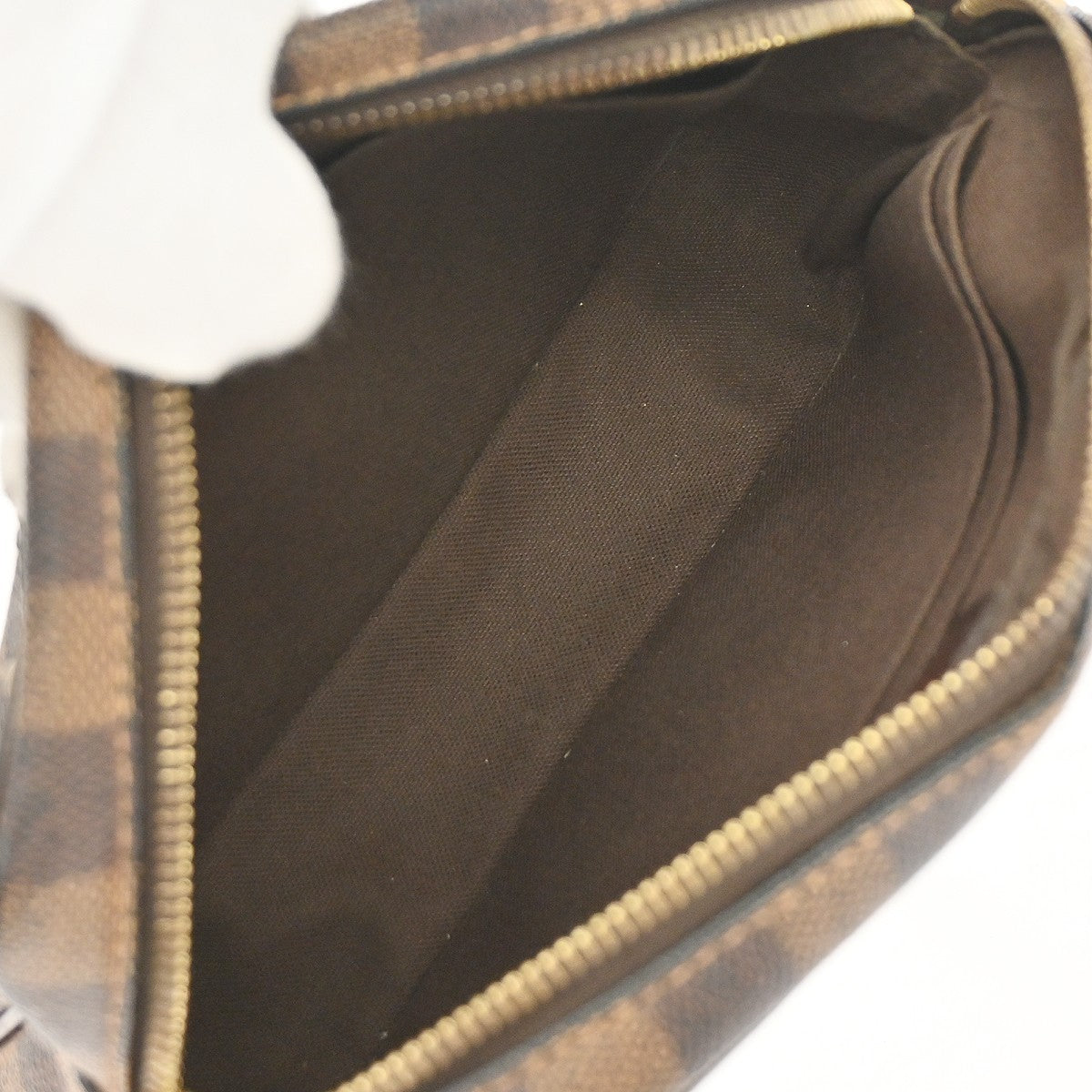 Louis Vuitton Pochette Macao Damier Brown Canvas Clutche & Pouche Bag (Pre-Owned)