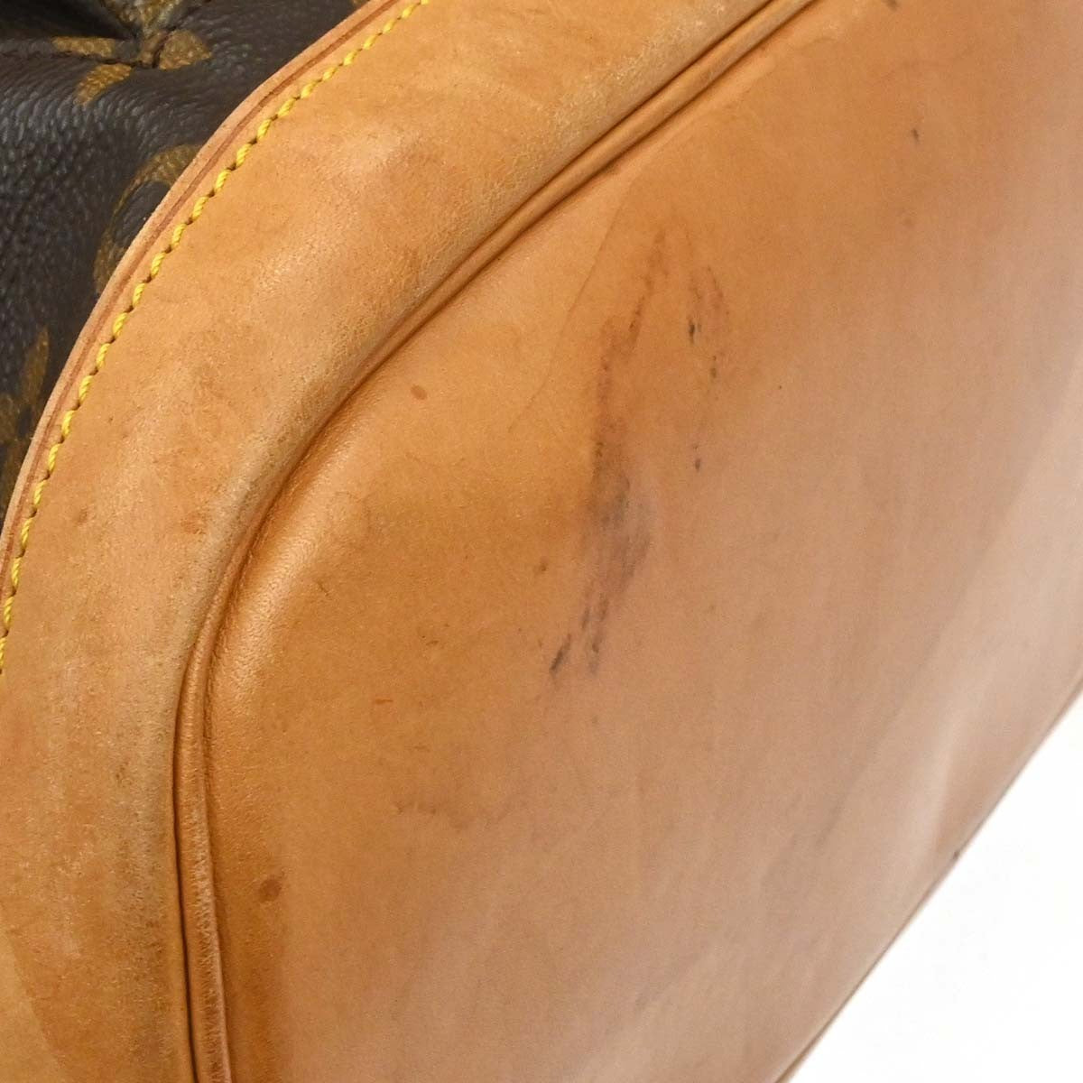 Louis Vuitton Vintage Montsouris Backpack Monogram Canvas Brown Canvas Backpack Bag (Pre-Owned)