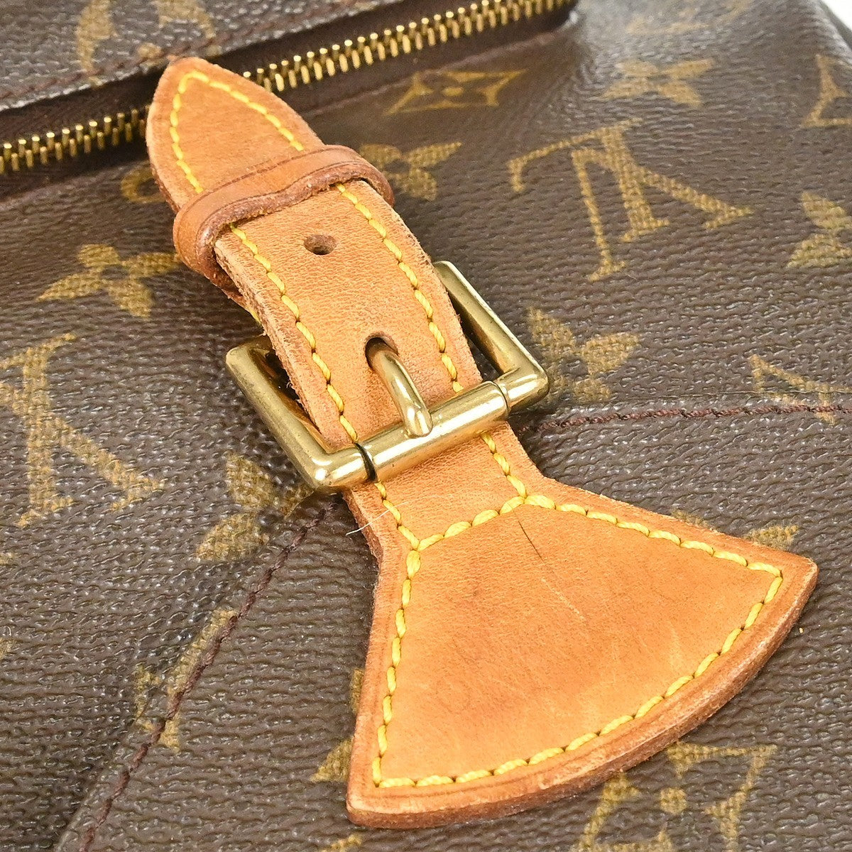 Louis Vuitton Vintage Montsouris Backpack Monogram Canvas Brown Canvas Backpack Bag (Pre-Owned)
