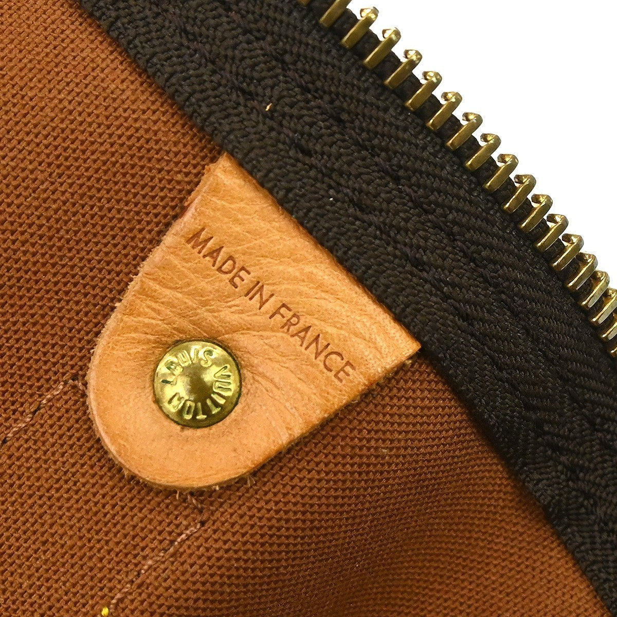 Louis Vuitton Keepall Bag Monogram Canvas Brown Canvas Travel Bag Bag (Pre-Owned)
