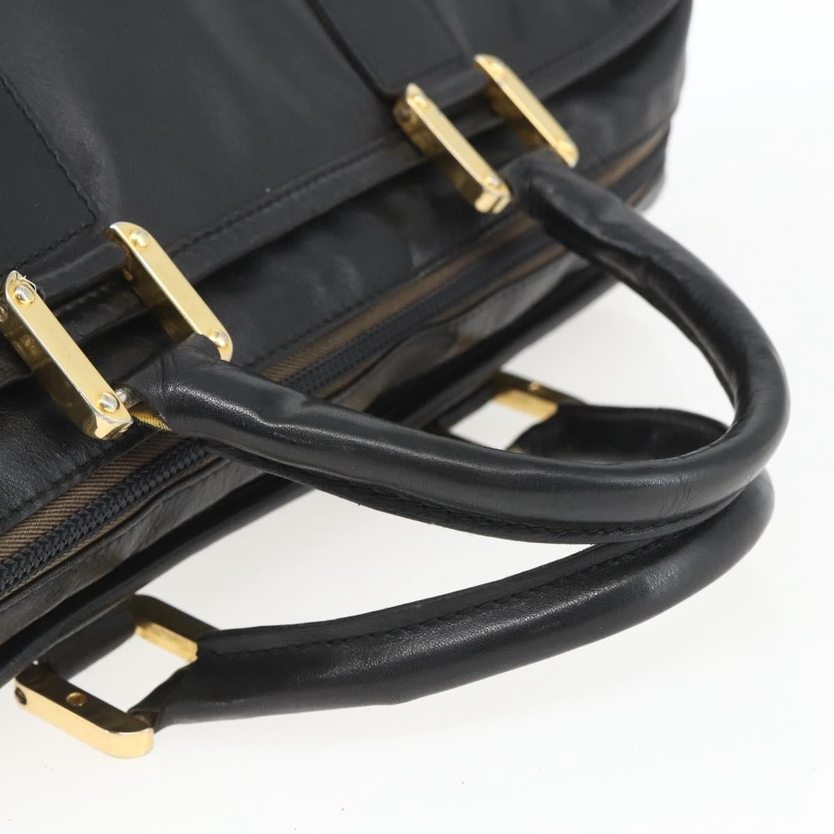 Loewe Amazona Bag Leather Gold Leather Travel Bag Bag (Pre-Owned)