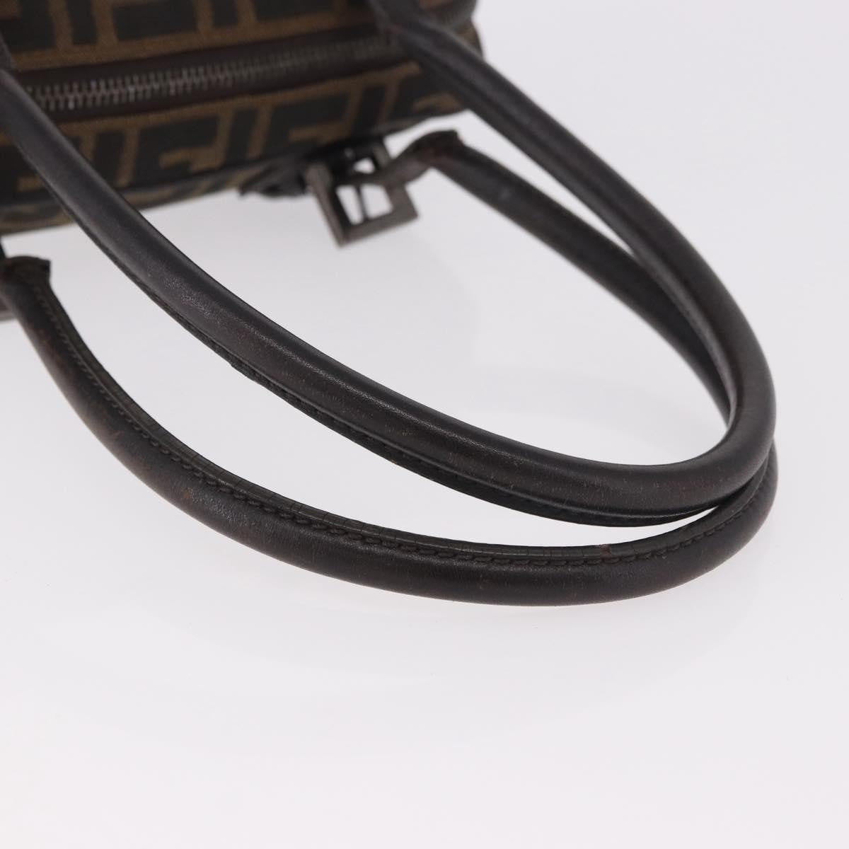 Fendi Zucca Tote Bag Ff Motif Multicolour Canvas Shoulder Bag Bag (Pre-Owned)