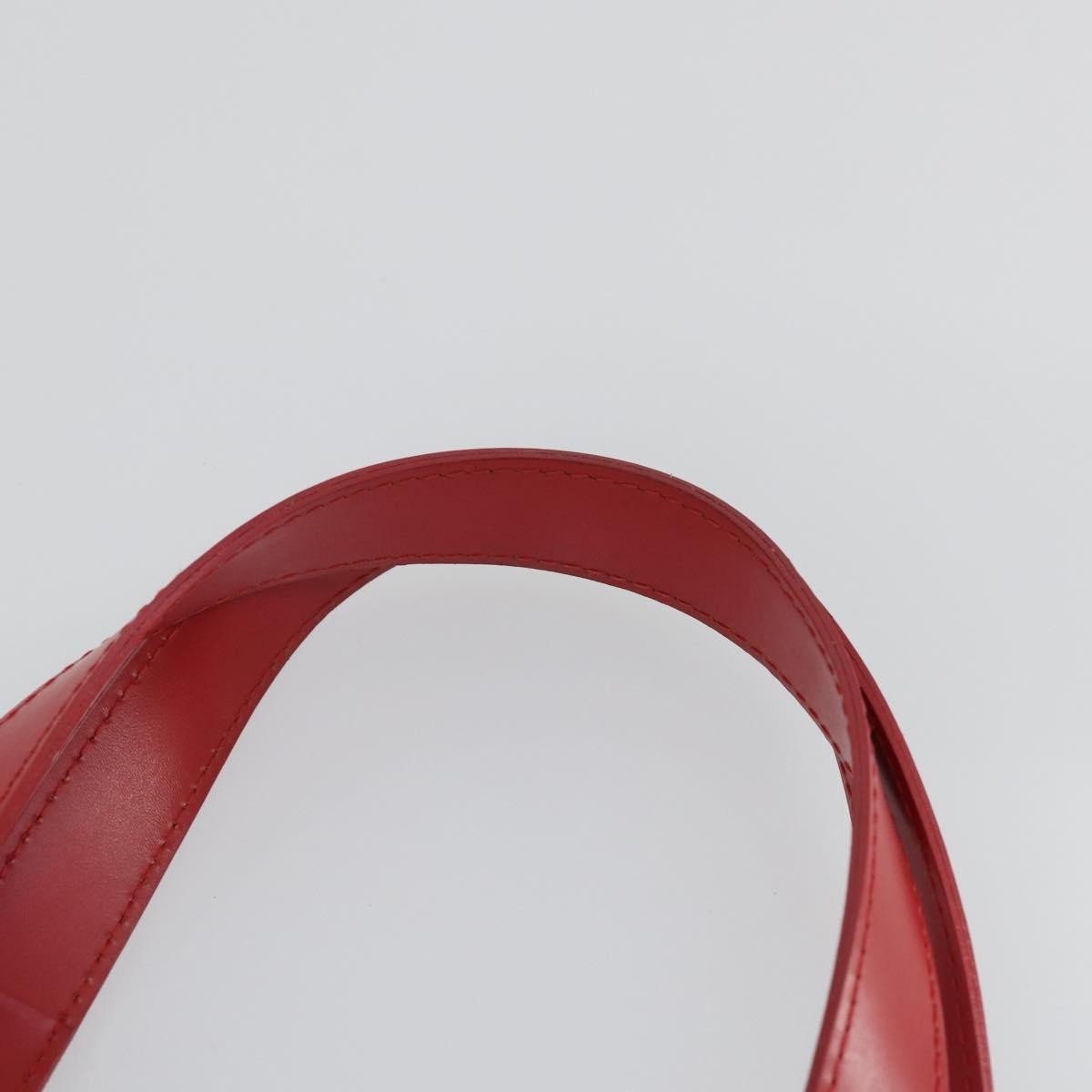 Louis Vuitton Plage Lagoon Bay Handbag Vinyl Epi Leather Red Plastic Tote Bag Bag (Pre-Owned)