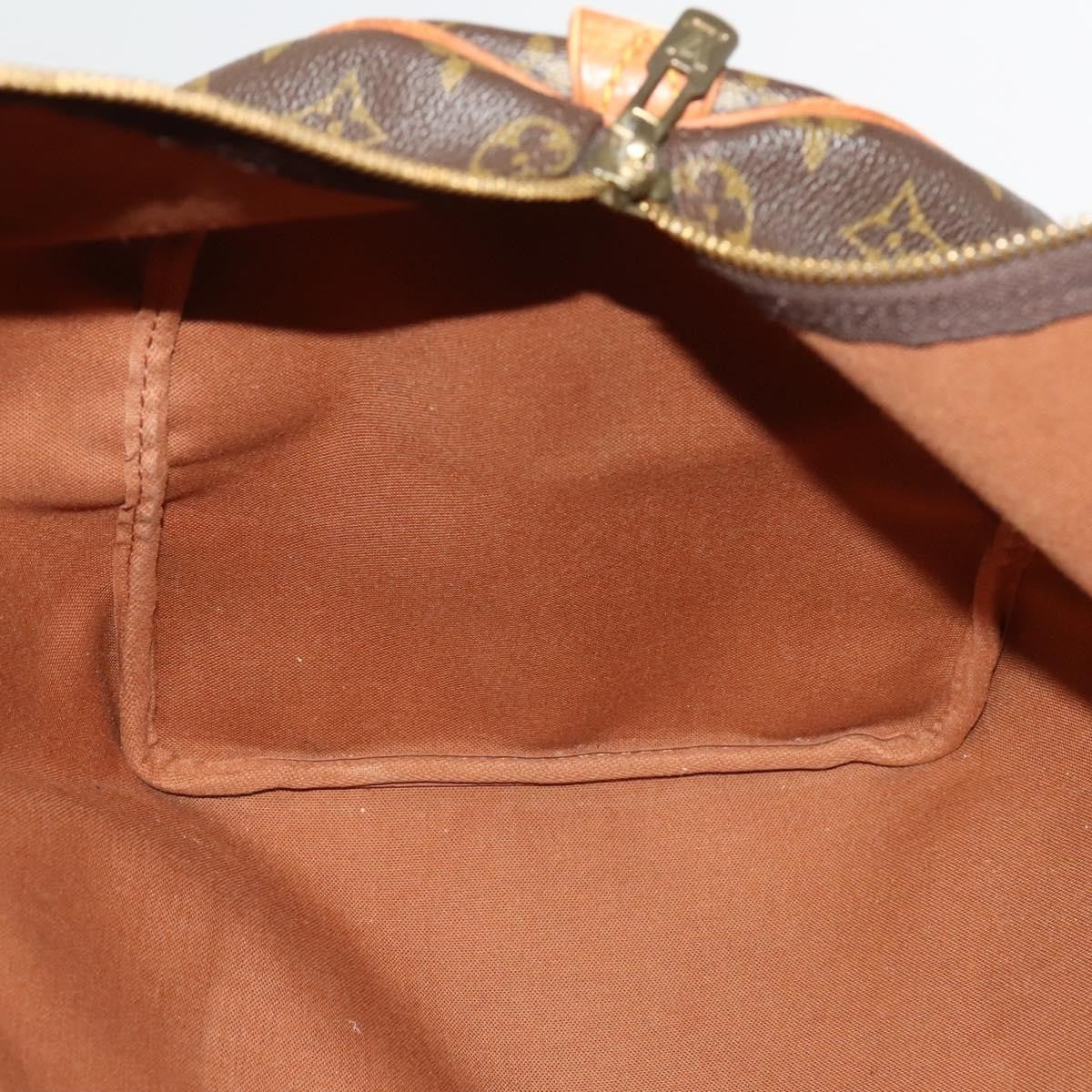 Louis Vuitton Keepall Bag Monogram Canvas Brown Canvas Travel Bag Bag (Pre-Owned)