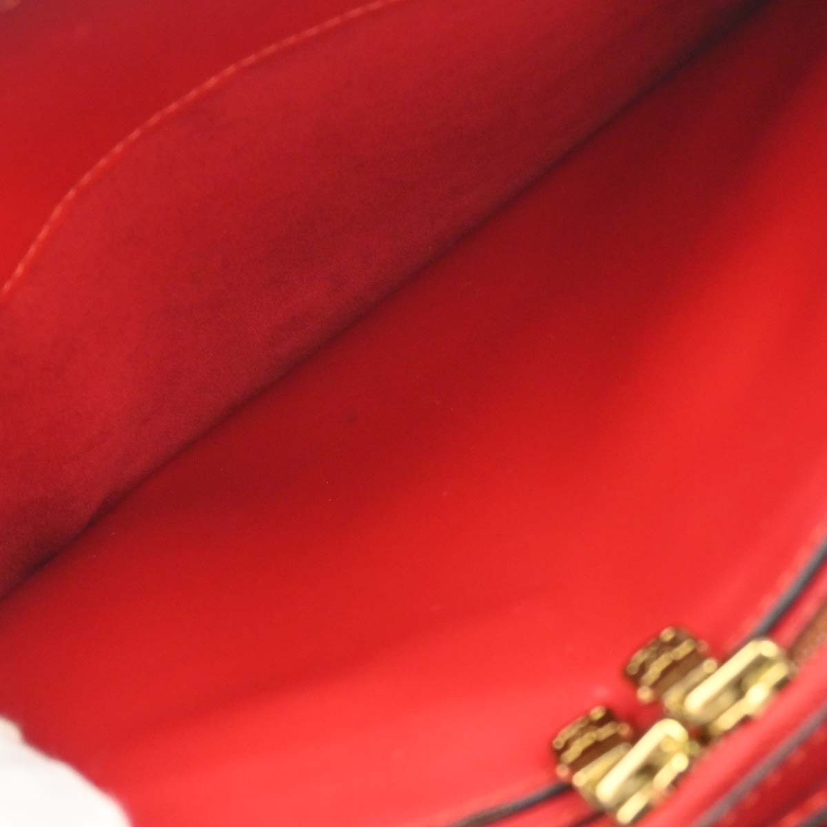 Louis Vuitton Pont Neuf Handbag Epi Leather Red Leather Handbag (Pre-Owned)