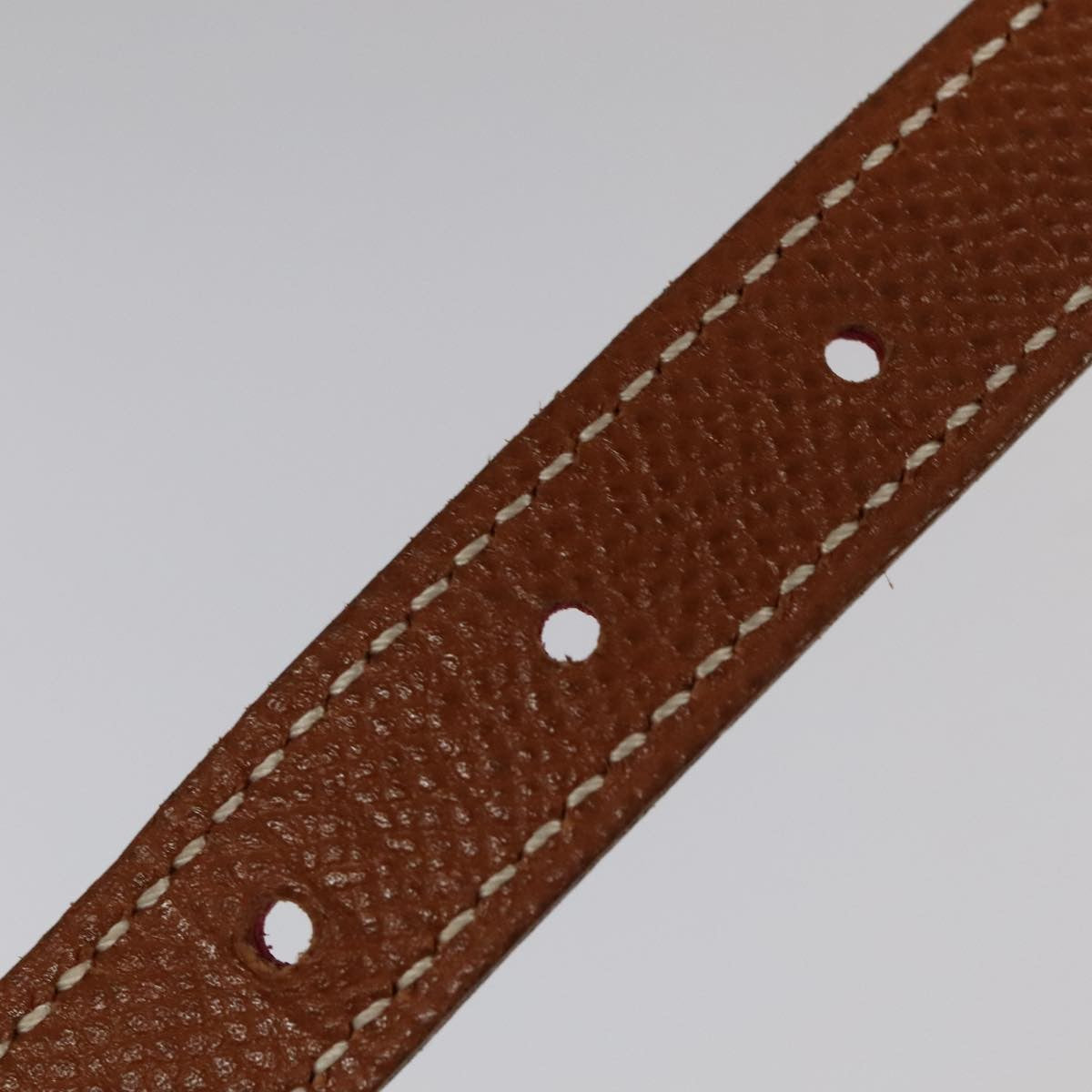 Hermes Double Hole Buckle Belt Metal And Leather Multicolour Leather Belts Accessory (Pre-Owned)