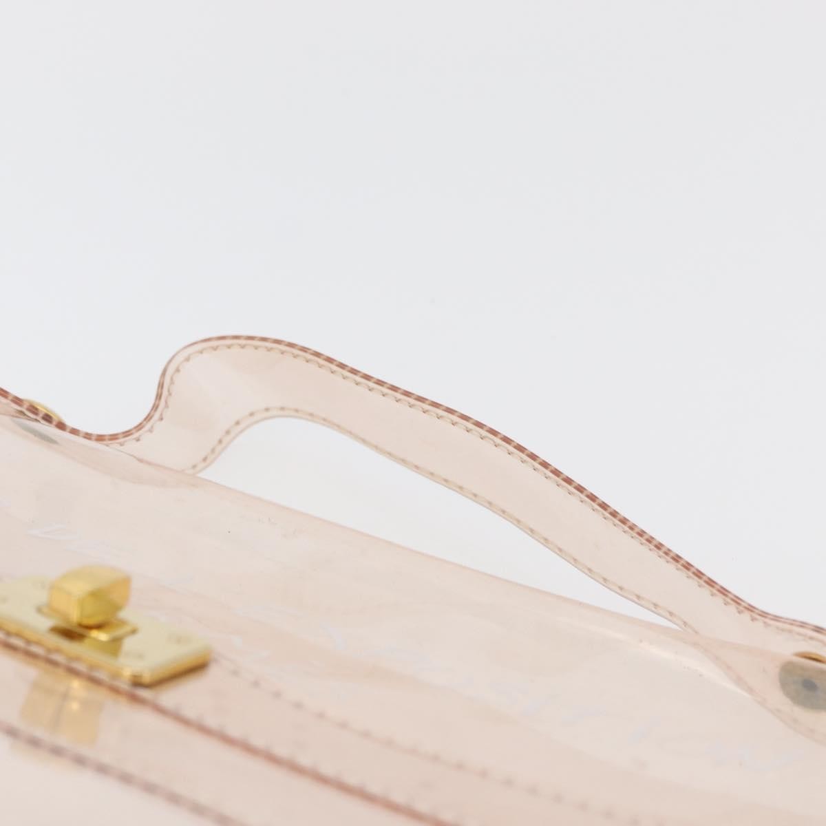 Hermes Kelly Souvenir Bag Vinyl Clear Plastic Handbag (Pre-Owned)