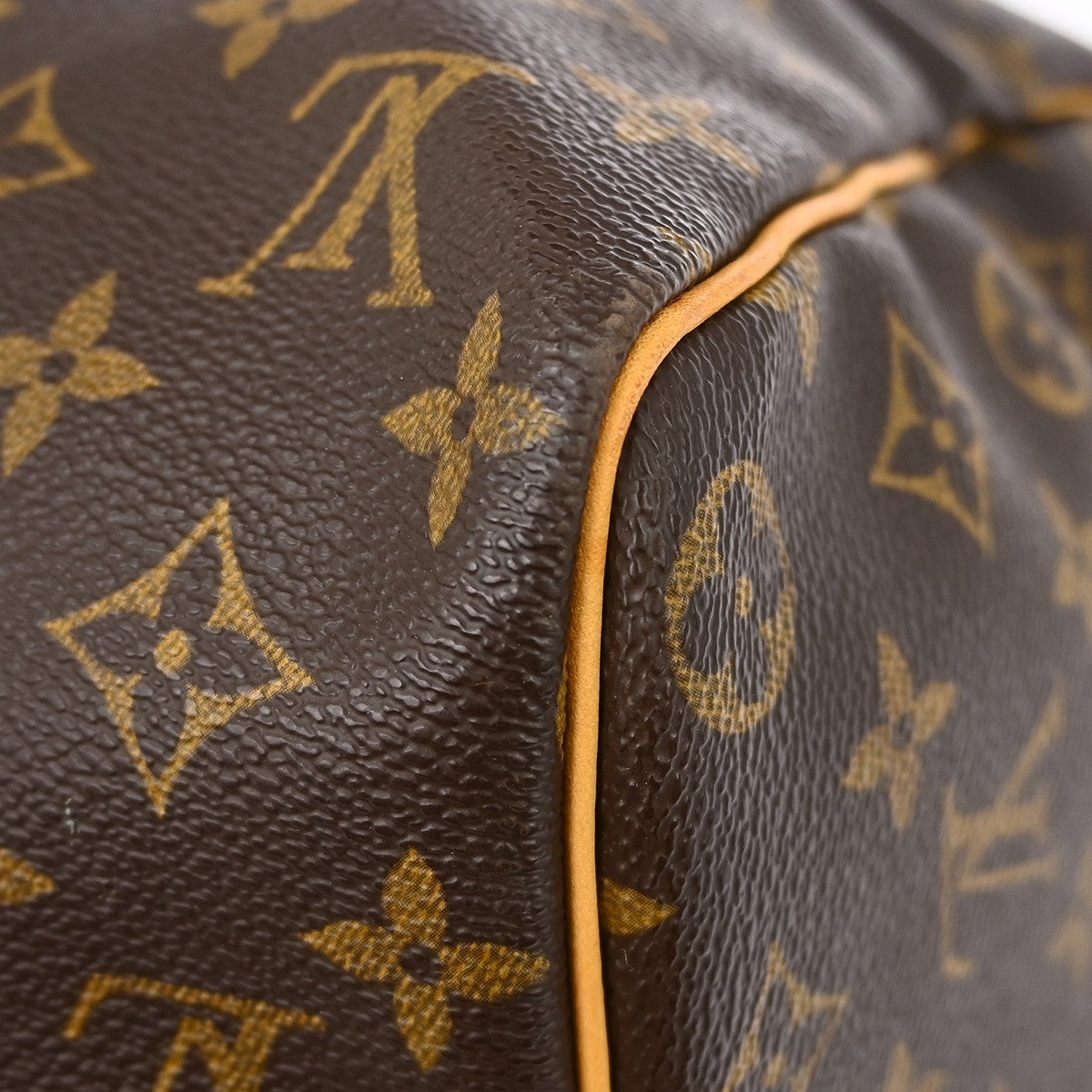 Louis Vuitton Keepall Bag Monogram Canvas Brown Canvas Travel Bag Bag (Pre-Owned)