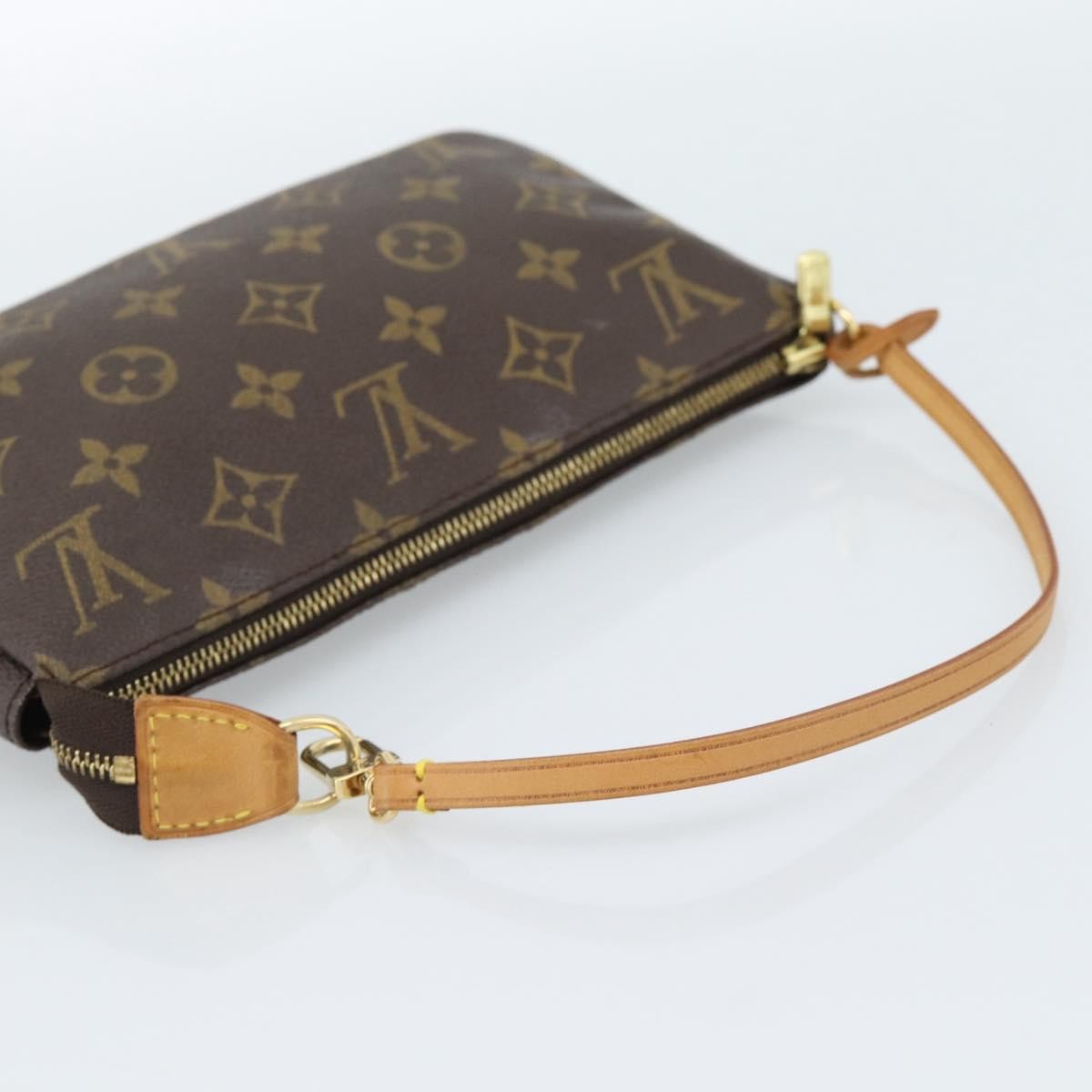Louis Vuitton Pochette Accessoires Nm Monogram Canvas Brown Canvas Clutche & Pouche Bag (Pre-Owned)