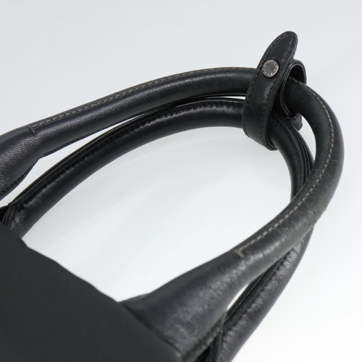 Prada Convertible Double Tote Tessuto Navy Nylon Bag (Pre-Owned)