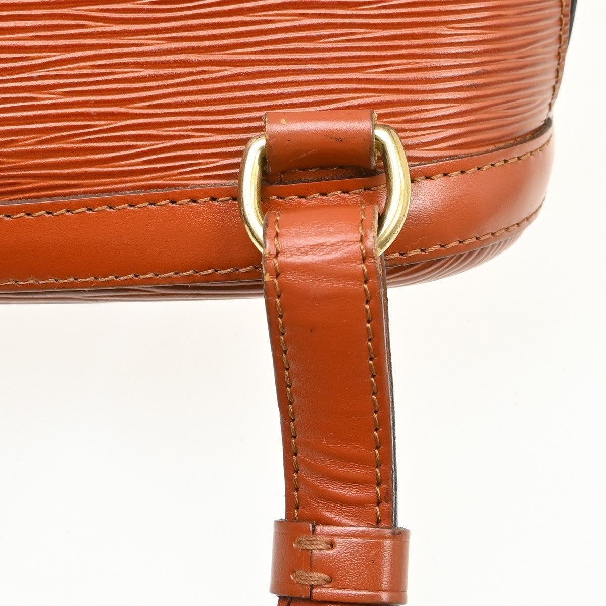 Louis Vuitton Gobelins Backpack Epi Leather Brown Leather Backpack Bag (Pre-Owned)