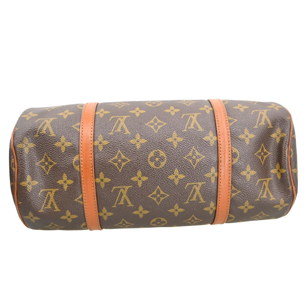 Louis Vuitton Papillon Handbag Monogram Canvas Brown Canvas Handbag (Pre-Owned)