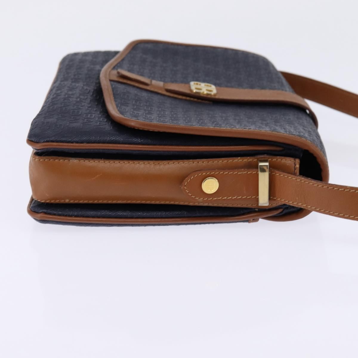 Balenciaga Shoulder Bag Pvc Navy Pvc Shoulder Bag Bag (Pre-Owned)