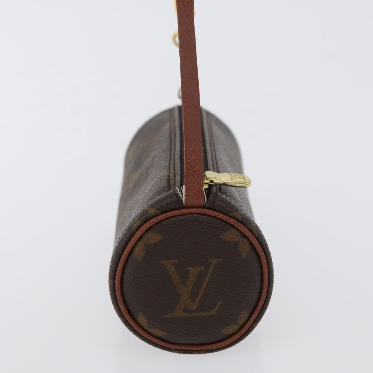 Louis Vuitton Papillon Pochette Monogram Canvas Brown Canvas Clutche & Pouche Bag (Pre-Owned)