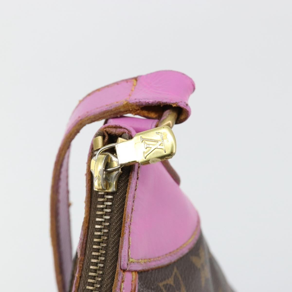 Louis Vuitton Odeon Handbag Monogram Canvas Brown Canvas Shoulder Bag Bag (Pre-Owned)