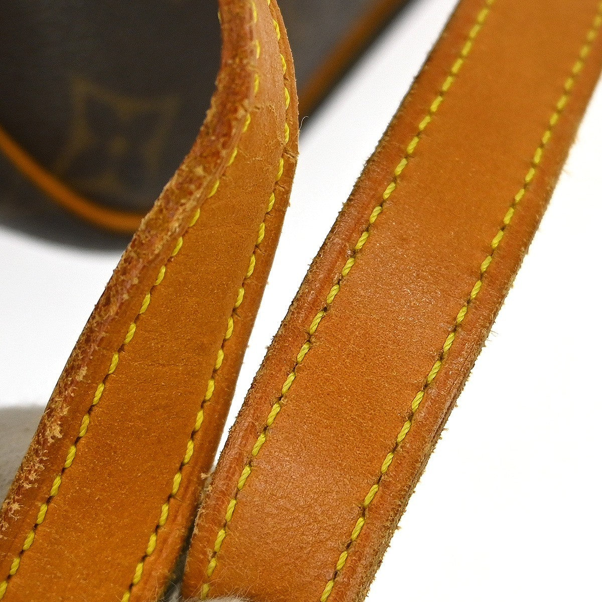 Louis Vuitton Sologne Handbag Monogram Canvas Brown Canvas Shoulder Bag Bag (Pre-Owned)