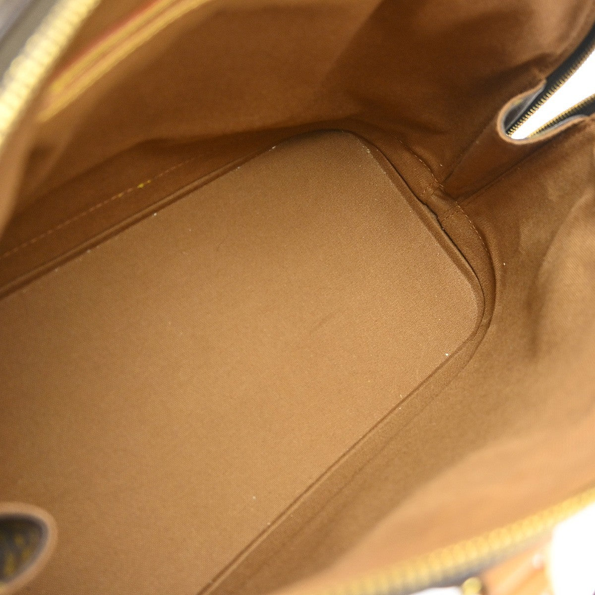 Louis Vuitton Alma Handbag Monogram Canvas Brown Canvas Handbag (Pre-Owned)