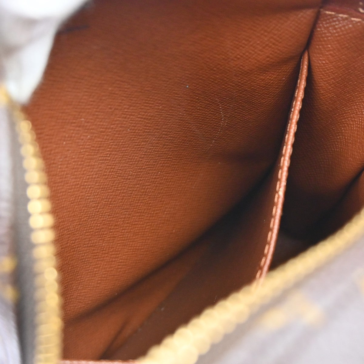Louis Vuitton Amazone Bag Monogram Canvas Brown Canvas Crossbody Bag Bag (Pre-Owned)