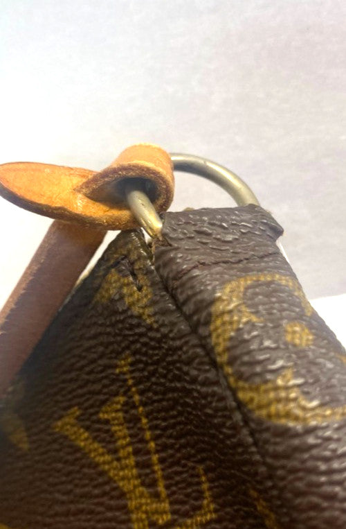 Louis Vuitton Pochette Accessoires Nm Monogram Canvas Brown Canvas Clutche & Pouche Bag (Pre-Owned)