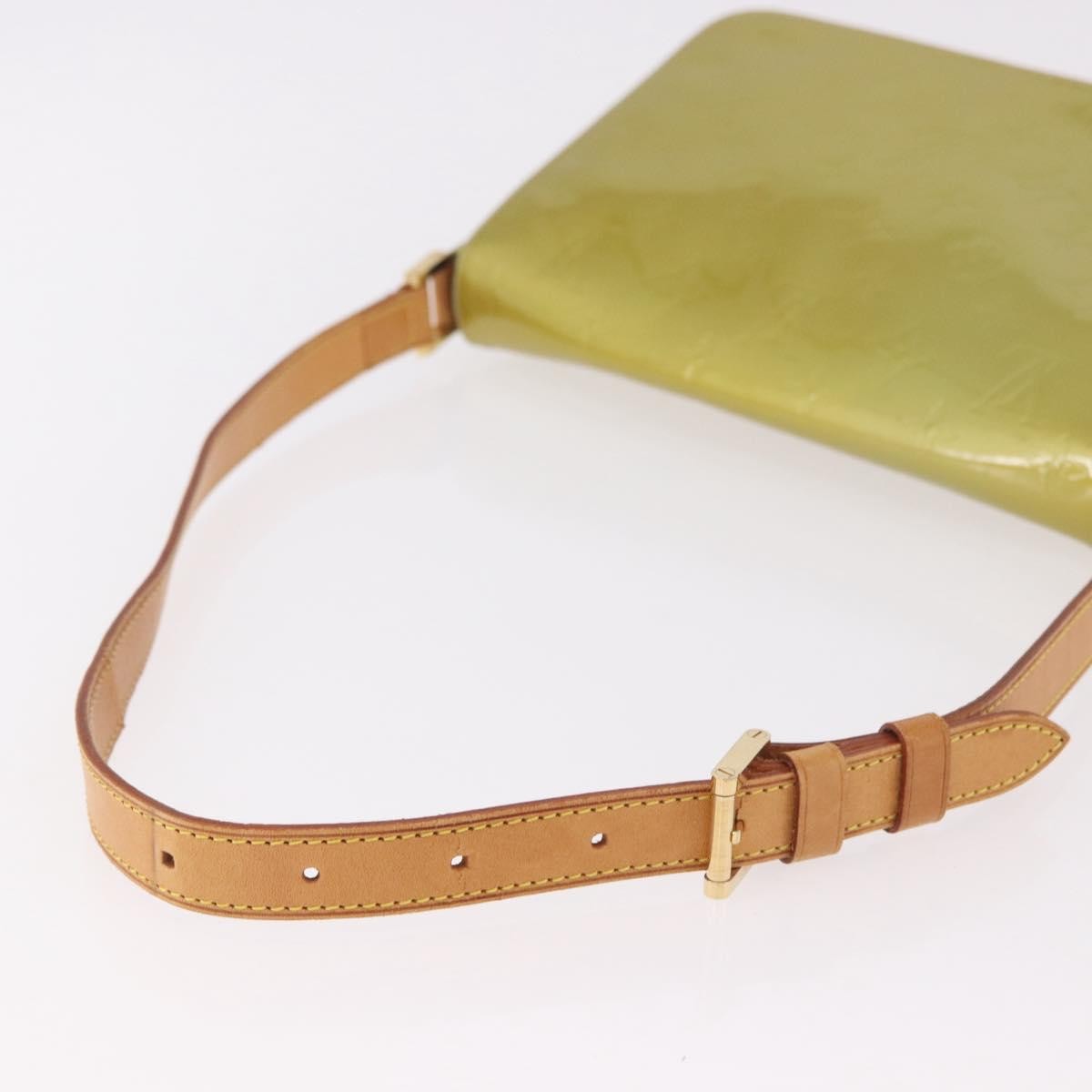Louis Vuitton Thompson Street Handbag Monogram Vernis Gray Patent_Leather Shoulder Bag Bag (Pre-Owned)