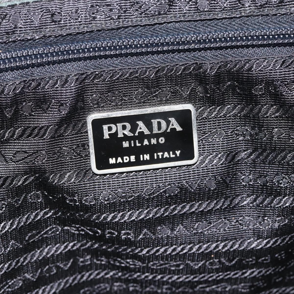 Prada Double Front Pocket Backpack Tessuto Green Nylon Backpack Bag (Pre-Owned)