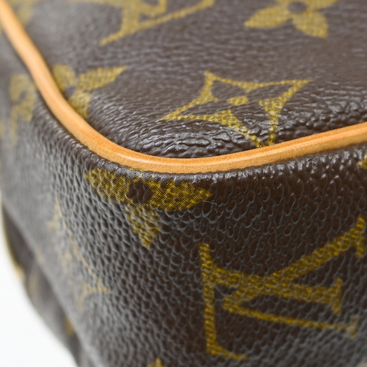 Louis Vuitton Amazone Bag Monogram Canvas Brown Canvas Shoulder Bag Bag (Pre-Owned)