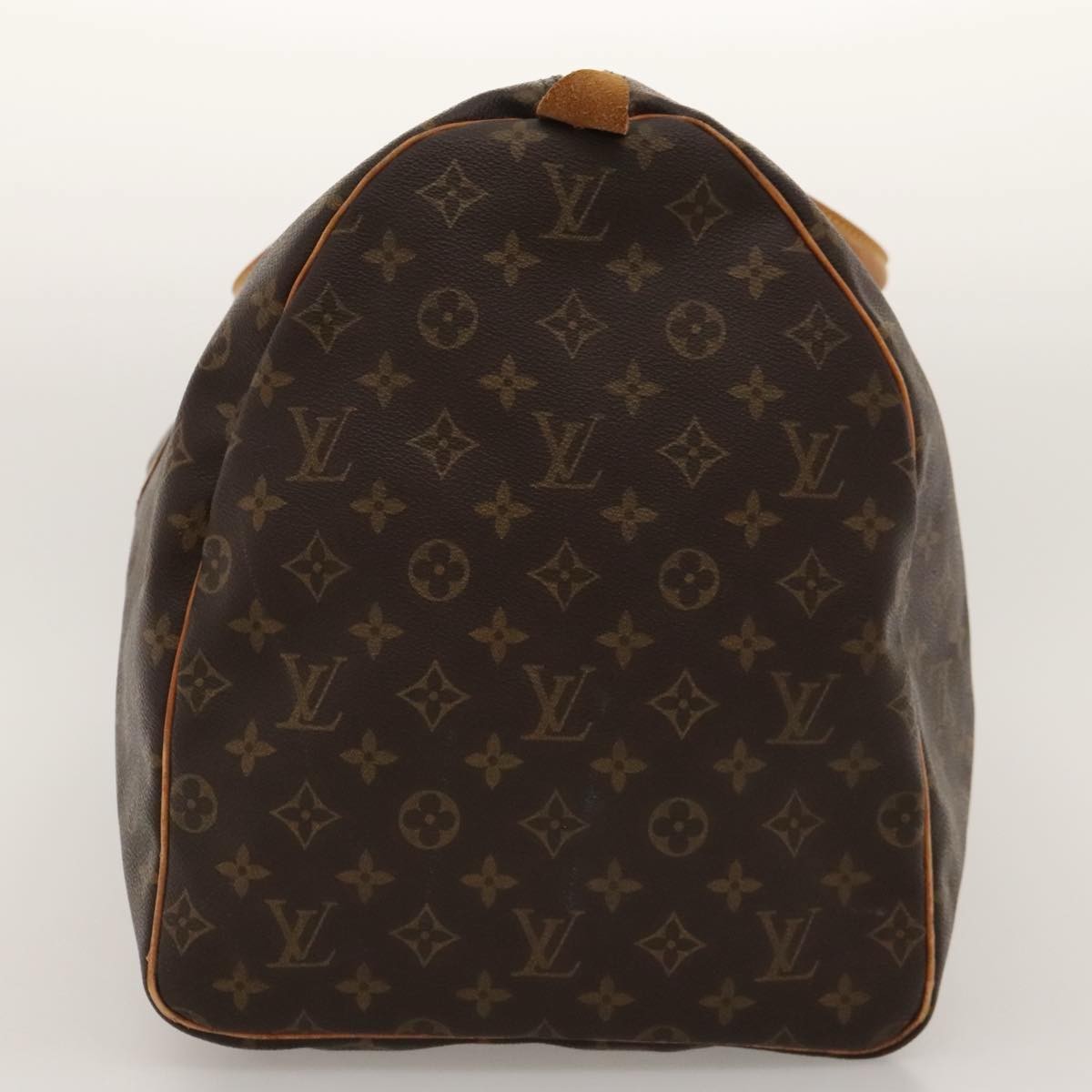 Louis Vuitton Keepall Bag Monogram Canvas Brown Canvas Travel Bag Bag (Pre-Owned)