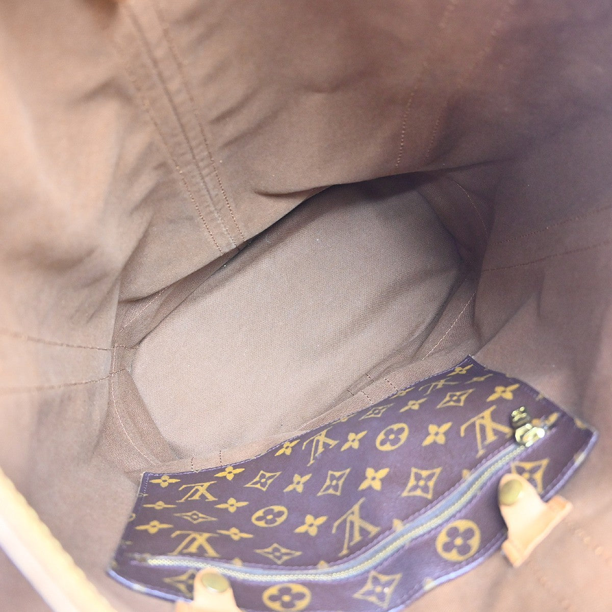 Louis Vuitton Randonnee Backpack Monogram Canvas Brown Canvas Backpack Bag (Pre-Owned)