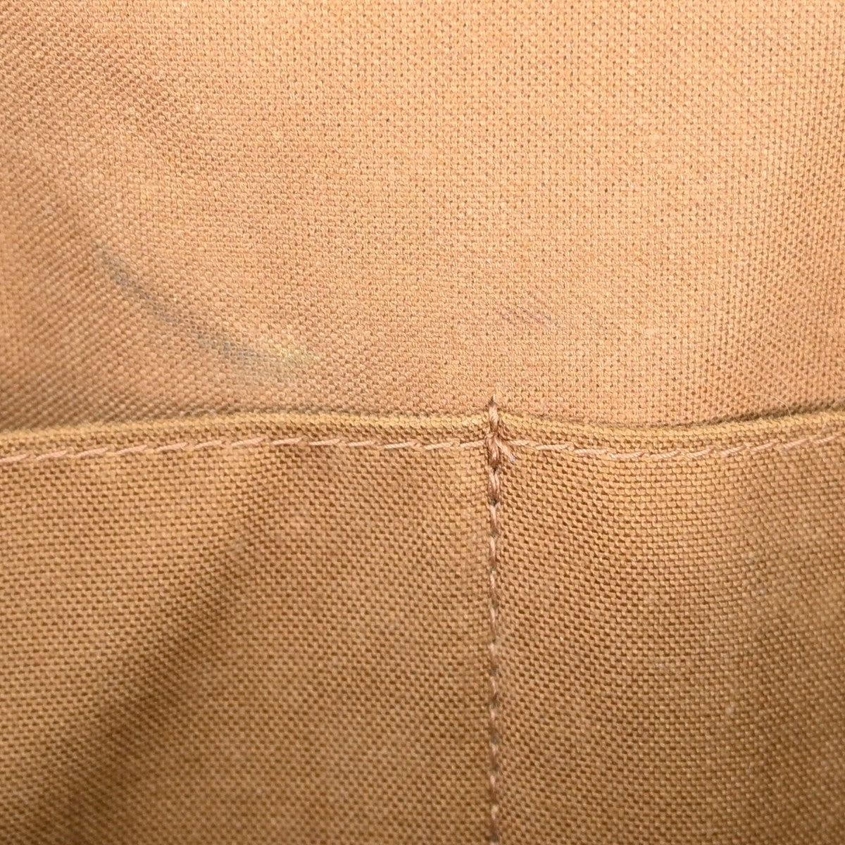 Louis Vuitton Saumur Handbag Monogram Canvas Brown Canvas Shoulder Bag Bag (Pre-Owned)