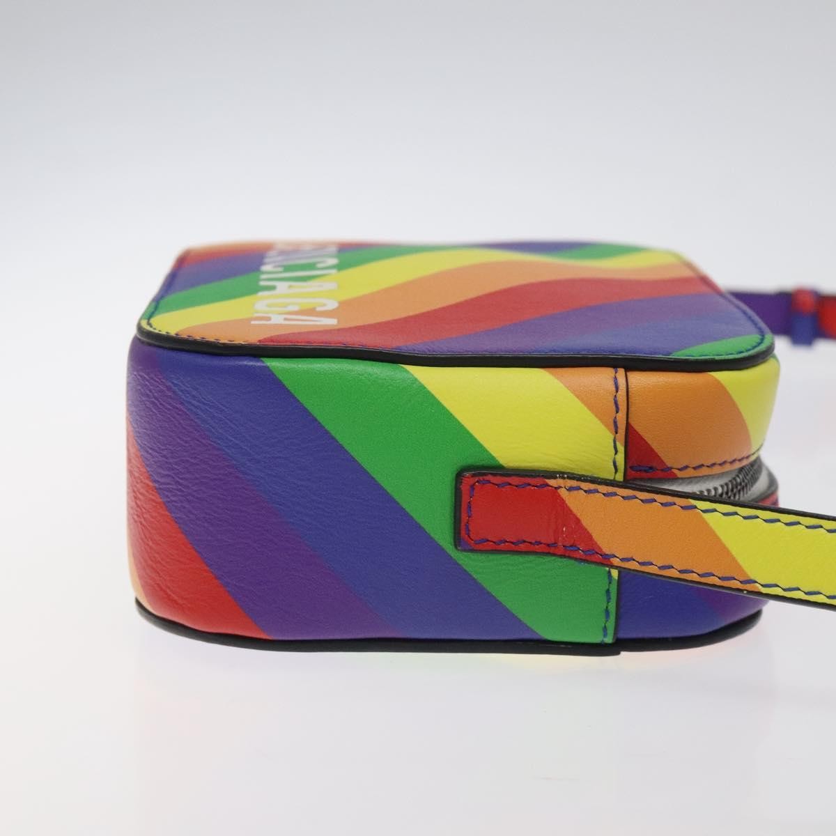 Balenciaga Everyday Camera Bag Printed Leather Multicolour Leather Shoulder Bag Bag (Pre-Owned)