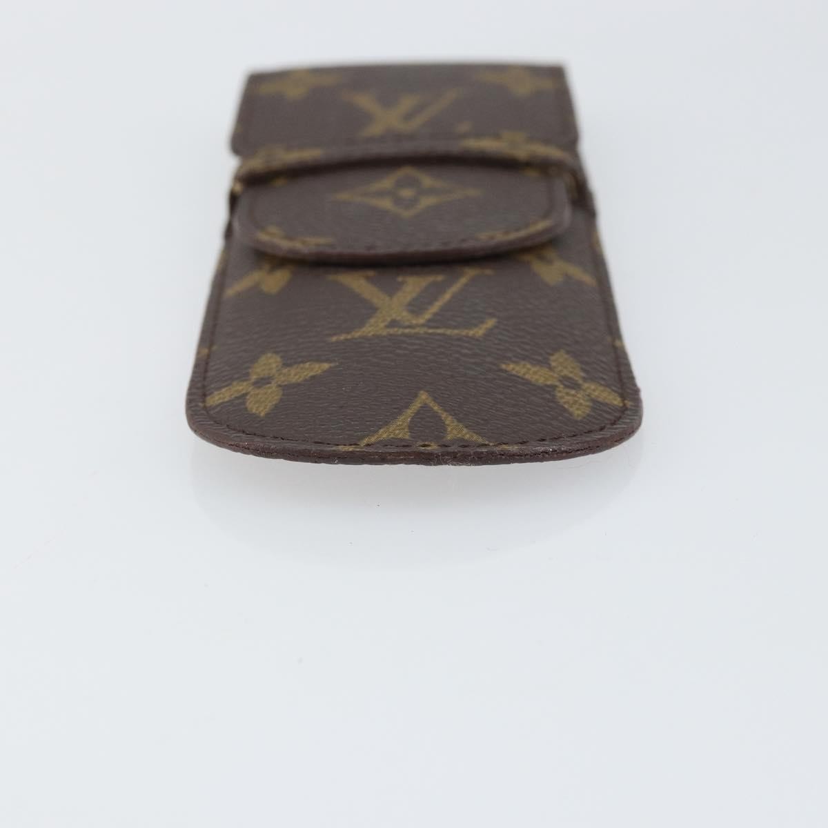 Louis Vuitton Etui À Stylo Canvas Brown Canvas Clutche & Pouche Bag (Pre-Owned)
