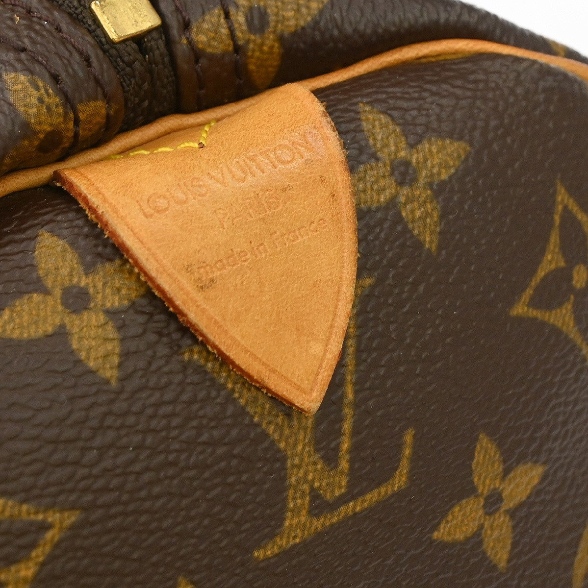 Louis Vuitton Keepall Bag Monogram Canvas Brown Canvas Travel Bag Bag (Pre-Owned)