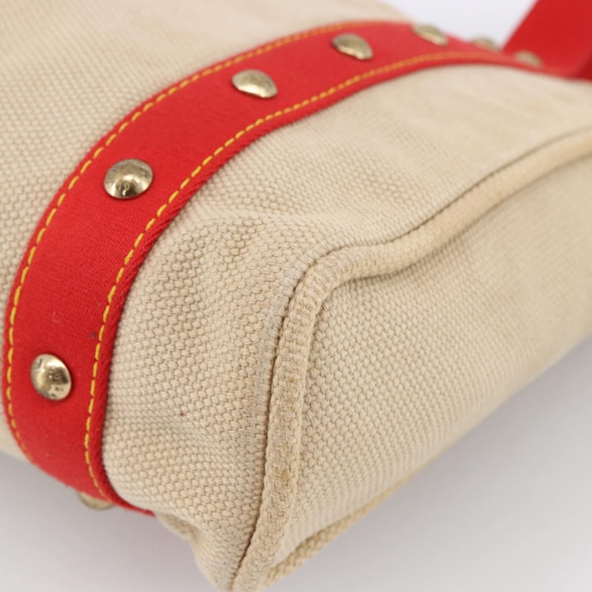 Louis Vuitton Antigua Tote Canvas Beige Canvas Tote Bag Bag (Pre-Owned)