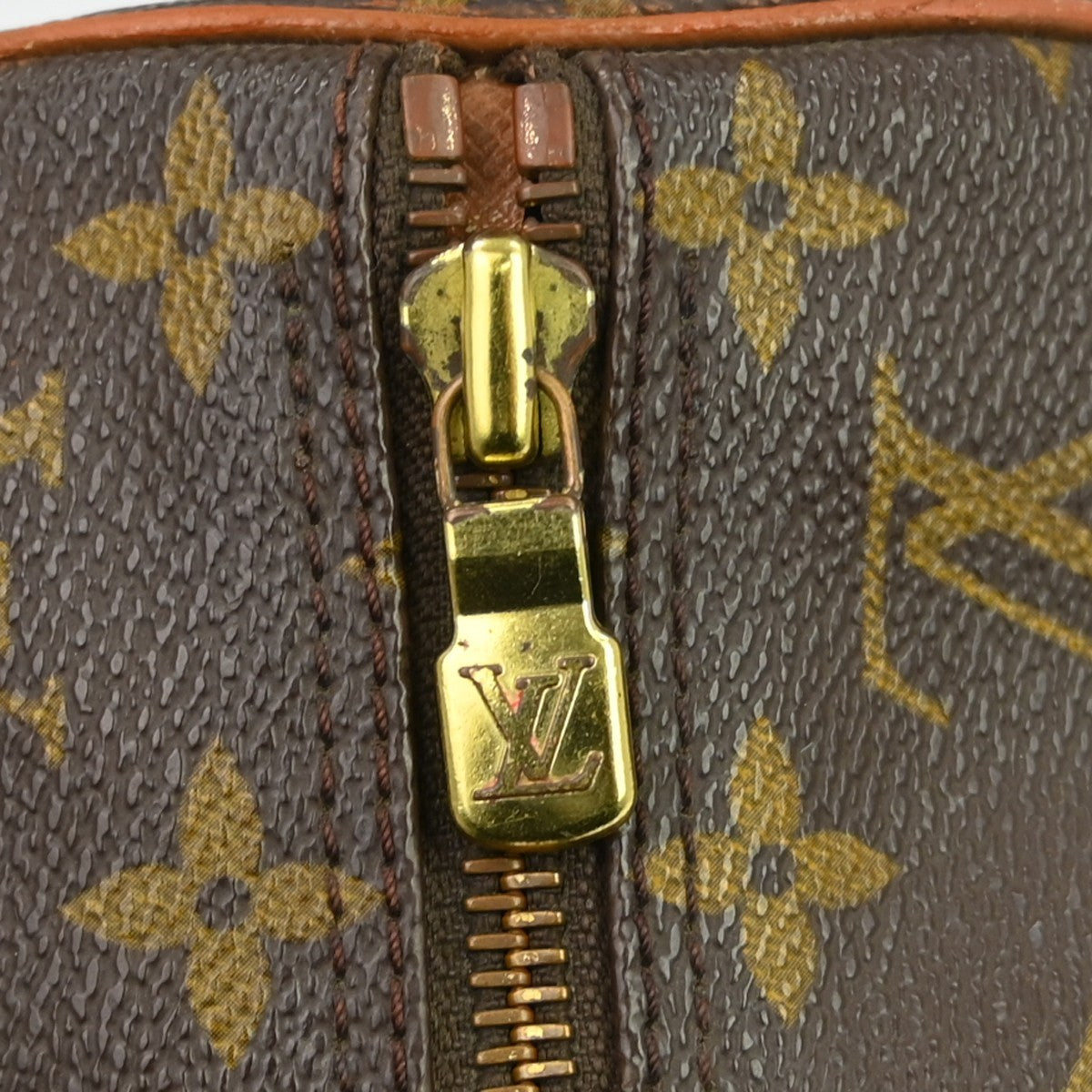 Louis Vuitton Papillon Handbag Monogram Canvas Brown Canvas Handbag (Pre-Owned)