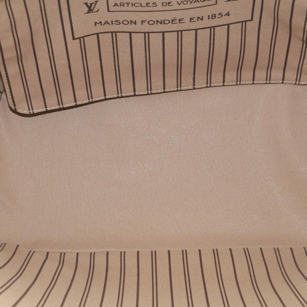 Louis Vuitton Neverfull Nm Tote Limited Edition Game On Monogram Canvas Brown Canvas Tote Bag Bag (Pre-Owned)