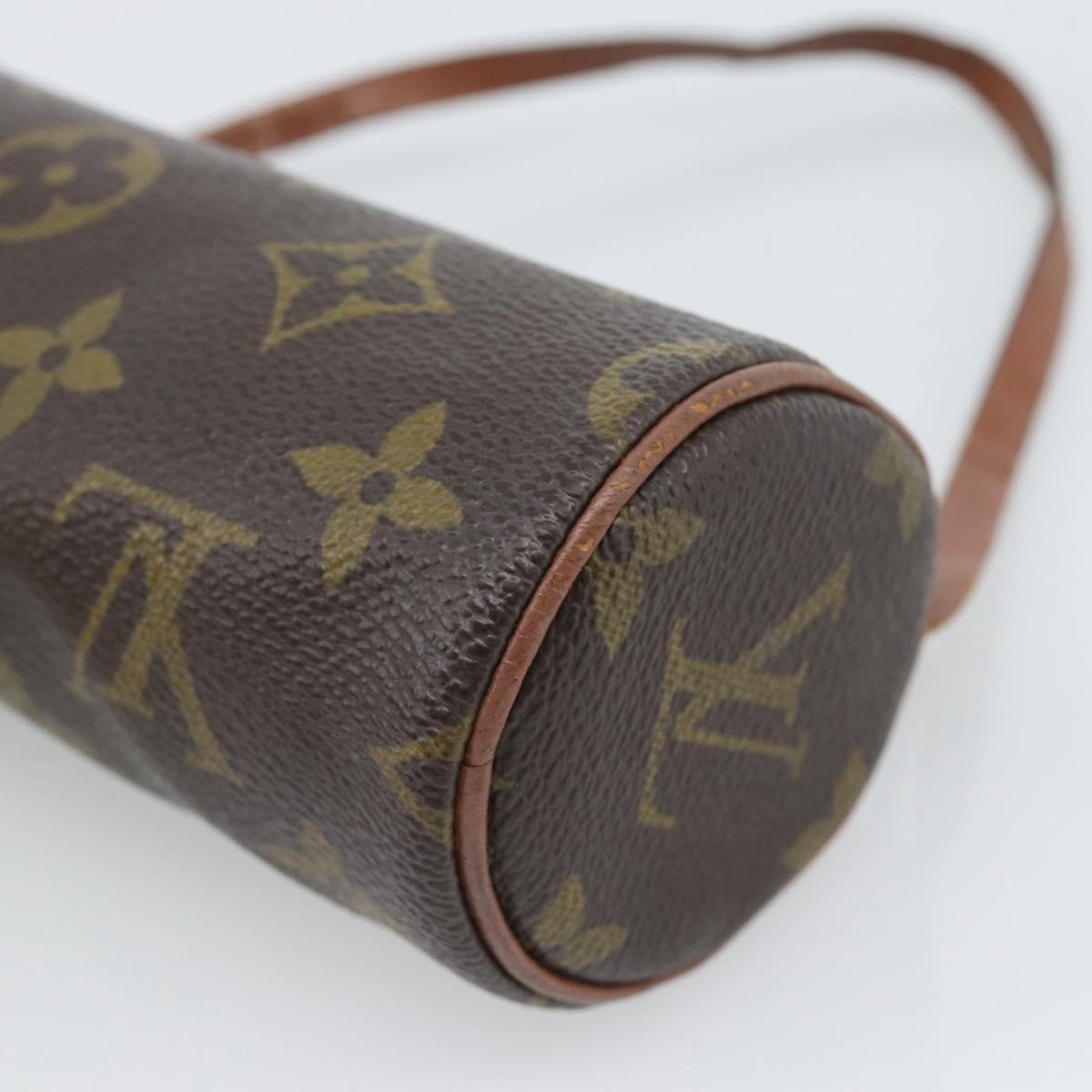 Louis Vuitton Papillon Pochette Monogram Canvas Brown Canvas Clutche & Pouche Bag (Pre-Owned)