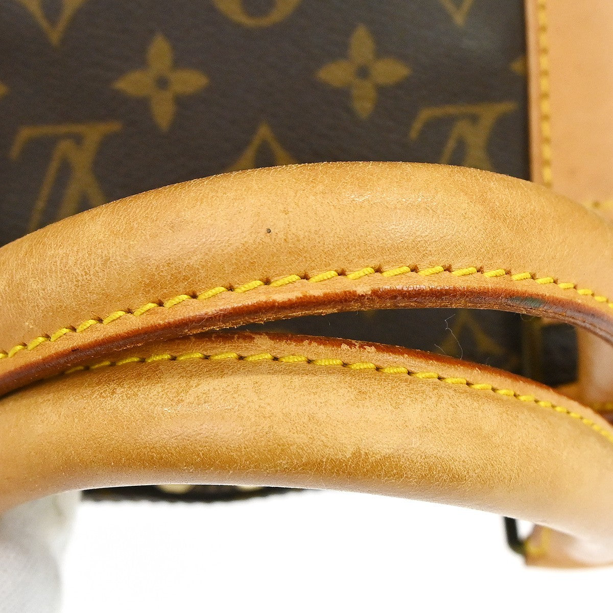 Louis Vuitton Keepall Bag Monogram Canvas Brown Canvas Travel Bag Bag (Pre-Owned)