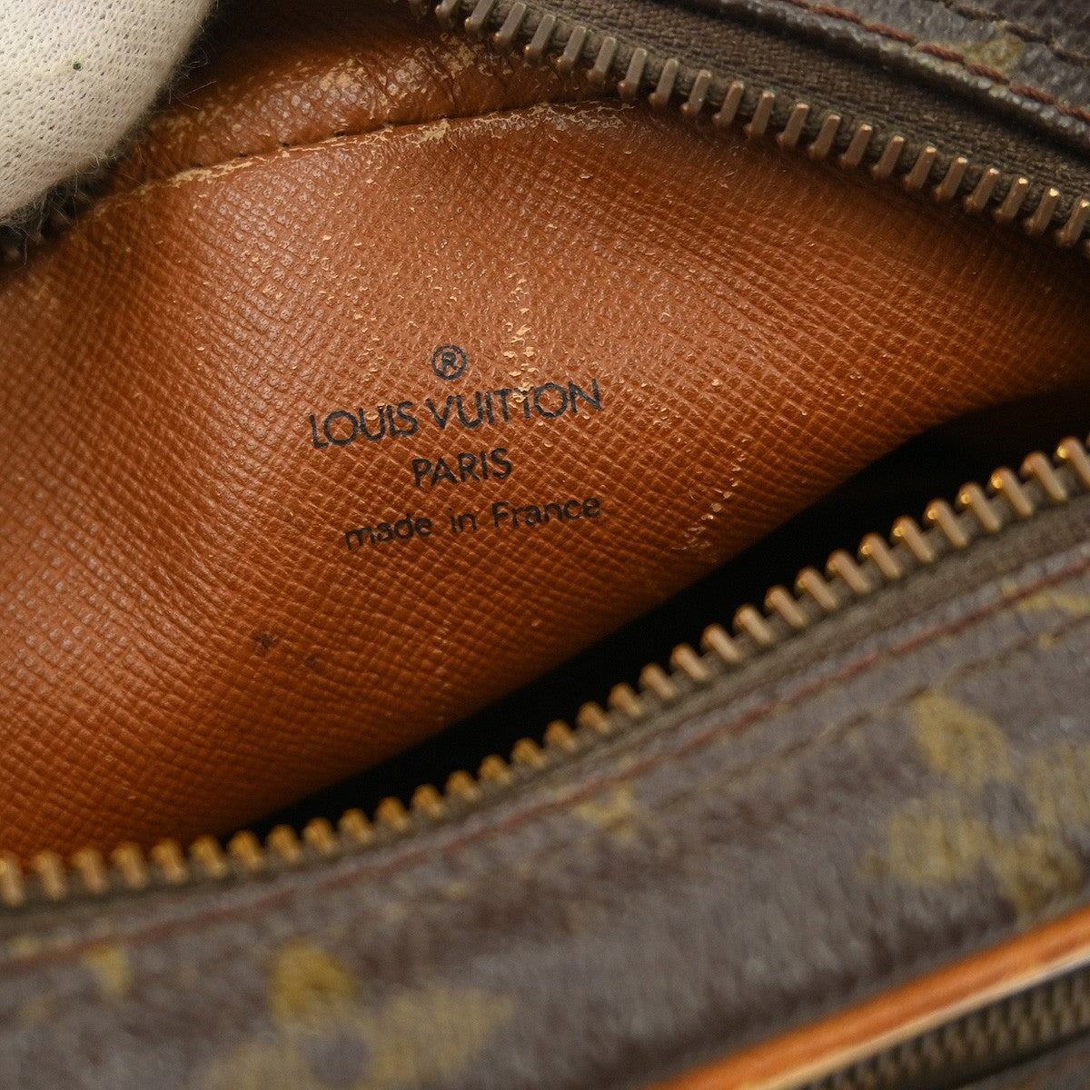 Louis Vuitton Amazone Bag Monogram Canvas Brown Canvas Shoulder Bag Bag (Pre-Owned)