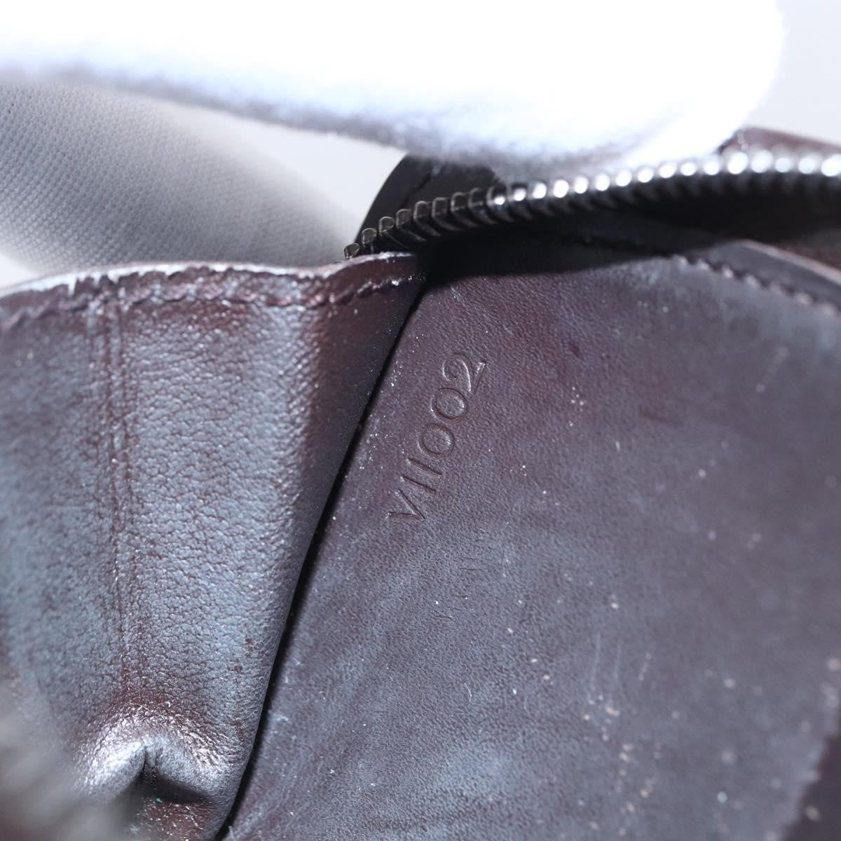 Louis Vuitton Demi Lune Coin Purse Epi Leather Brown Leather Wallets Accessory (Pre-Owned)