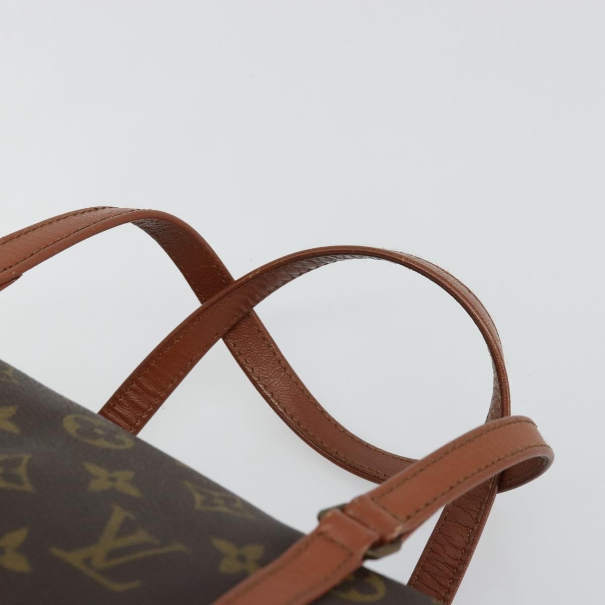 Louis Vuitton Papillon Handbag Monogram Canvas Brown Canvas Handbag (Pre-Owned)