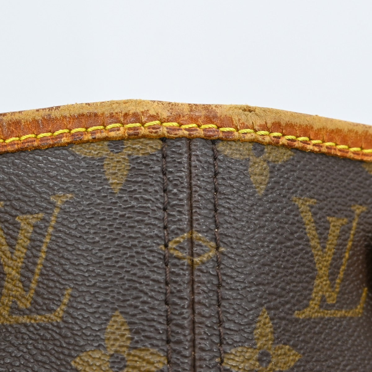 Louis Vuitton Neverfull Bandouliere Inside Out Monogram Canvas With Leather Brown Canvas Tote Bag Bag (Pre-Owned)
