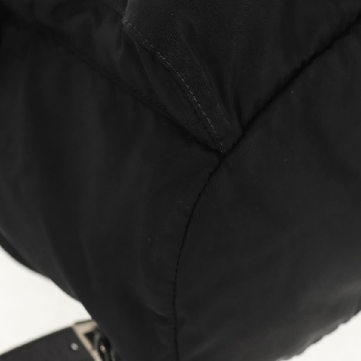 Prada Front Pocket Backpack Tessuto Black Nylon Backpack Bag (Pre-Owned)
