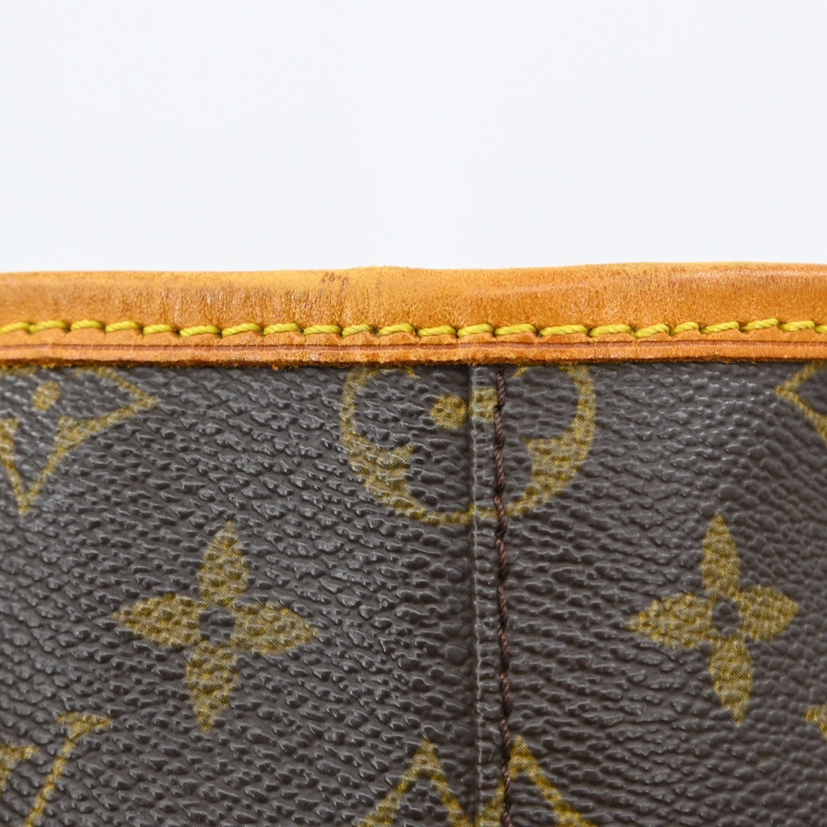 Louis Vuitton Bucket Bag Monogram Canvas Brown Canvas Tote Bag Bag (Pre-Owned)