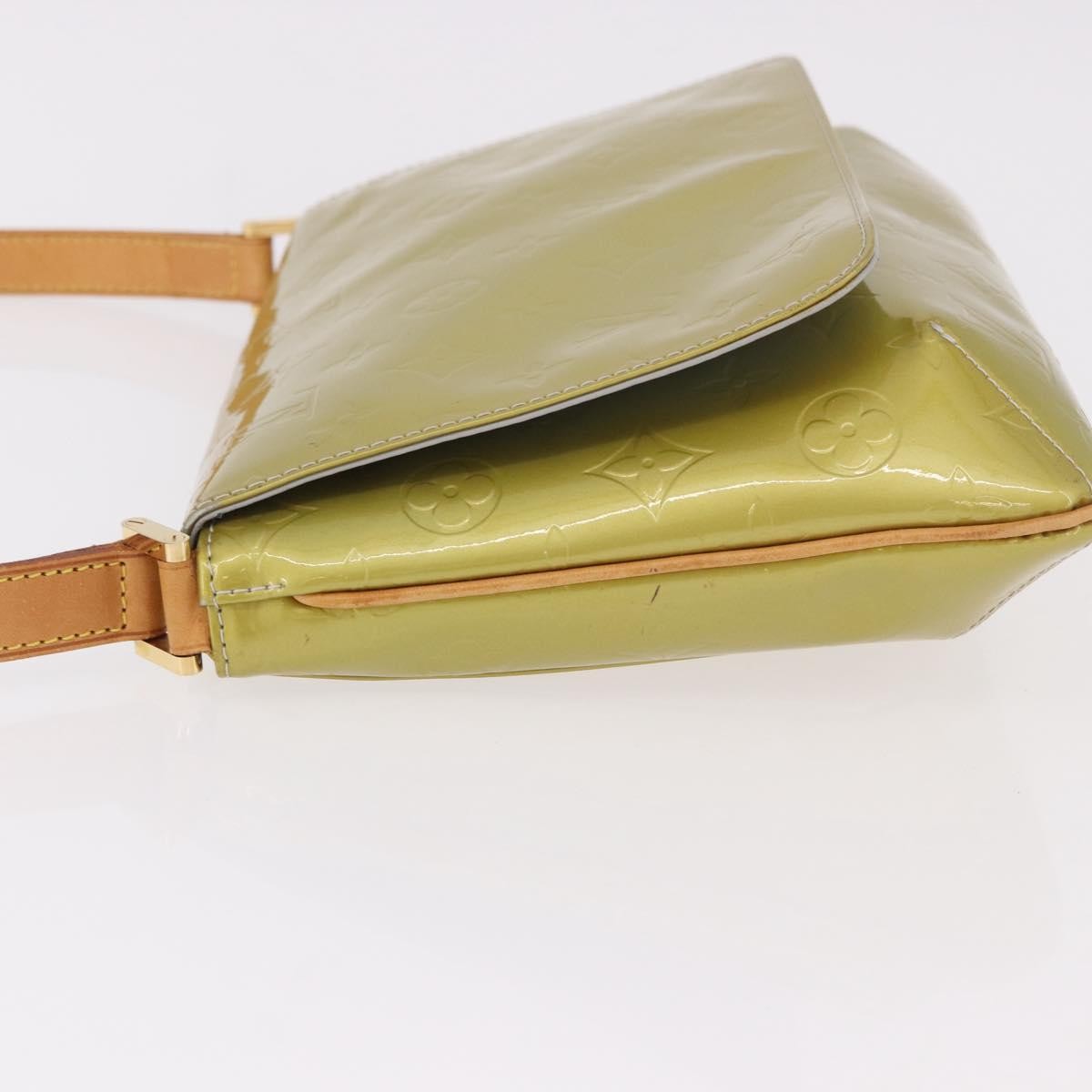Louis Vuitton Thompson Street Handbag Monogram Vernis Gray Patent_Leather Shoulder Bag Bag (Pre-Owned)