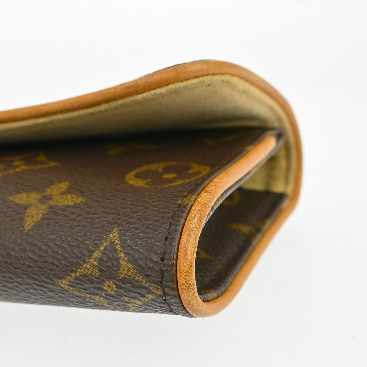 Louis Vuitton Twin Handbag Monogram Canvas Brown Canvas Clutche & Pouche Bag (Pre-Owned)