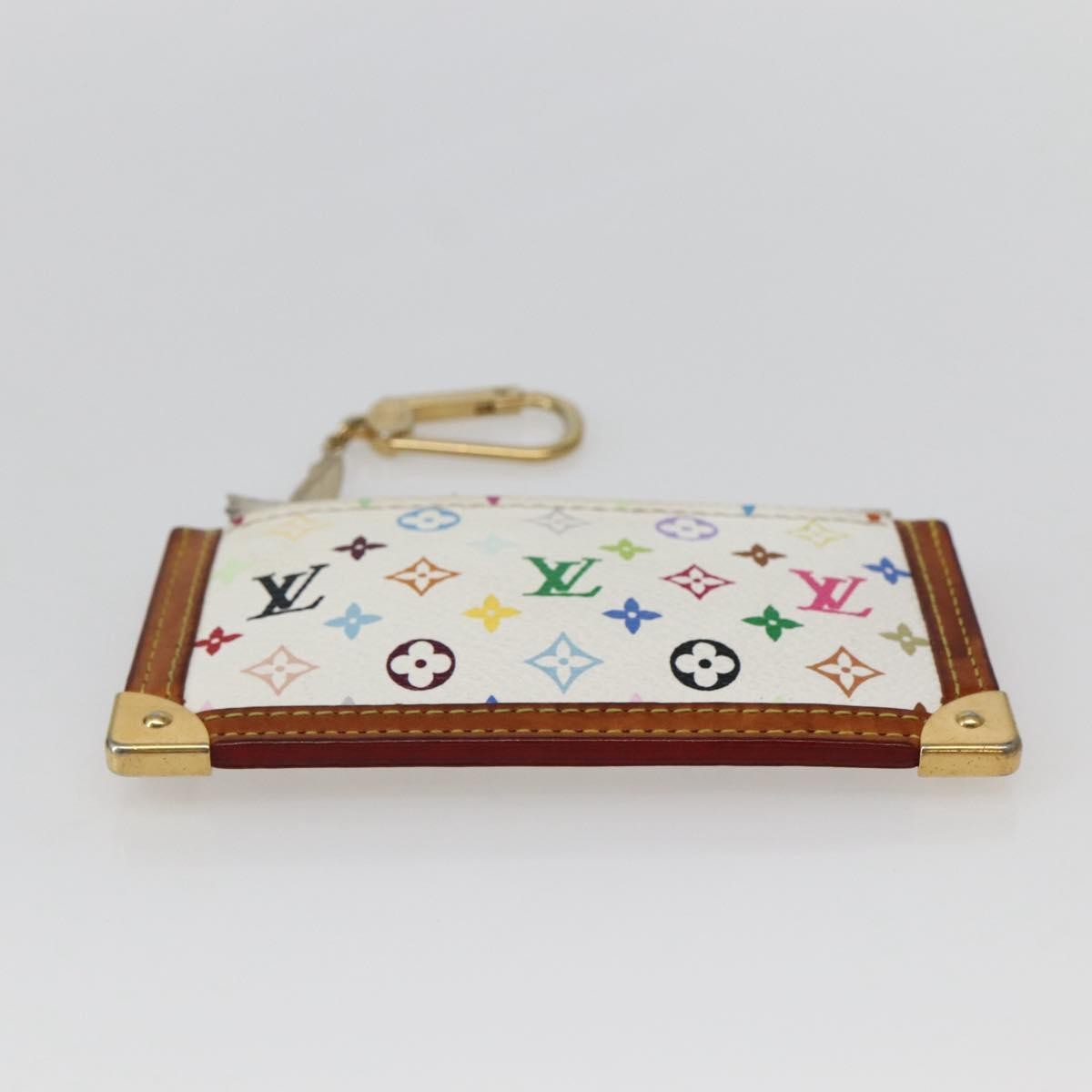 Louis Vuitton Pochette Clés Monogram Canvas Multicolour Canvas Wallets Accessory (Pre-Owned)