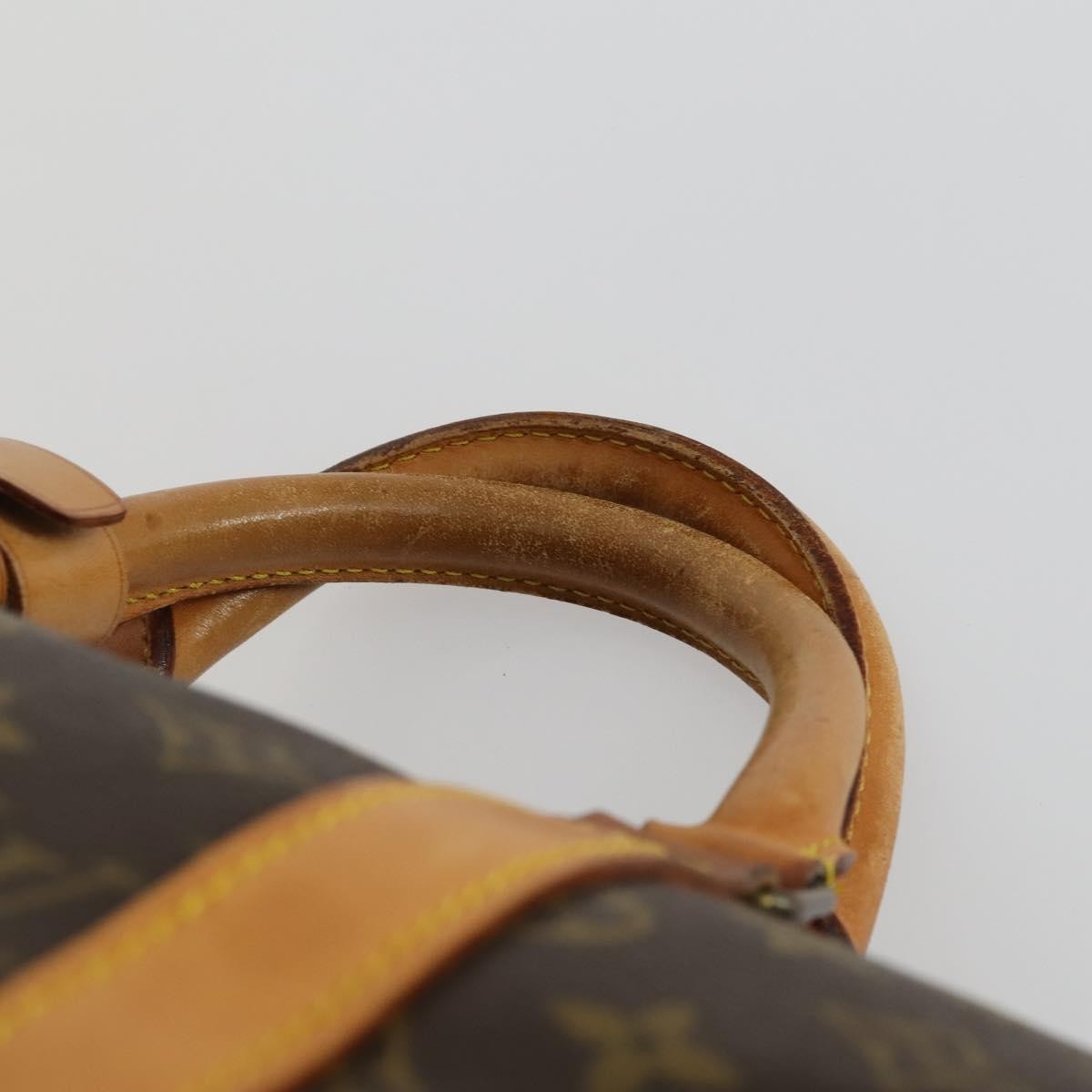 Louis Vuitton Keepall Bag Monogram Canvas Brown Canvas Travel Bag Bag (Pre-Owned)