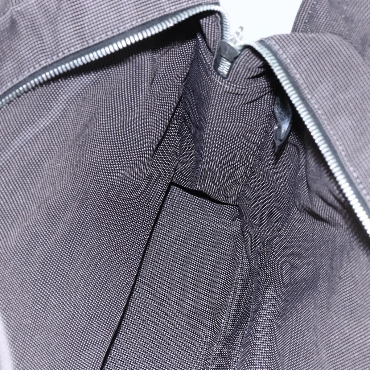 Hermes Fourre-Tout Herline Canvas Gray Canvas Tote Bag Bag (Pre-Owned)